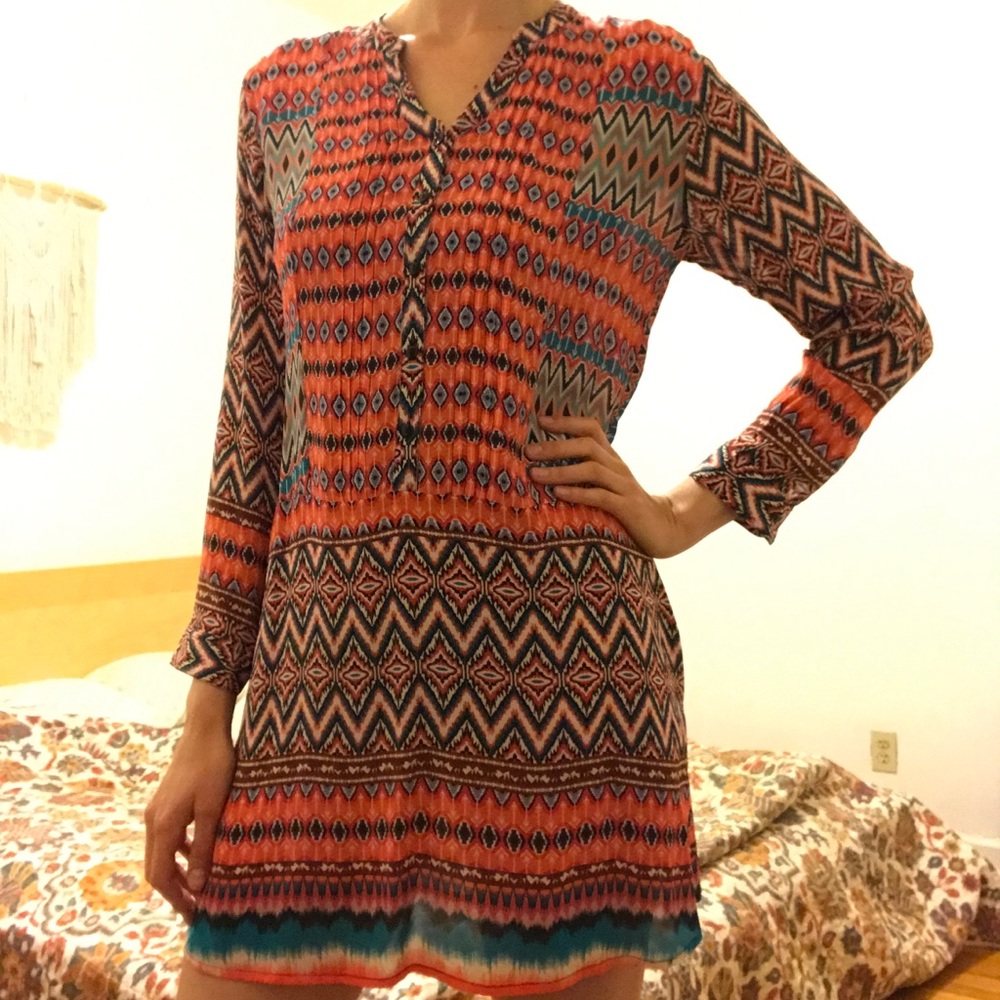 Beautiful Sundance Feathers by Tolani Dress